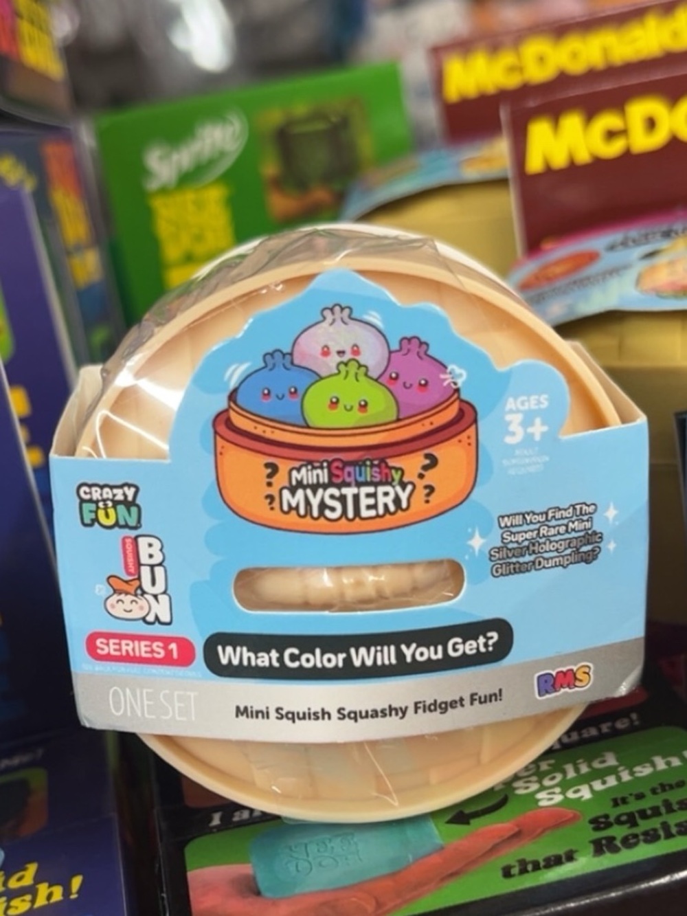 Mini Squishy Mystery Surprise - Blue Packaging